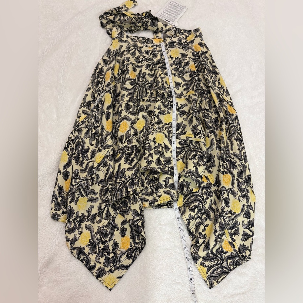 Proenza Schouler Asymmetic Hem Floral Midi Skirt Size 2 NWT - Picture 11 of 14